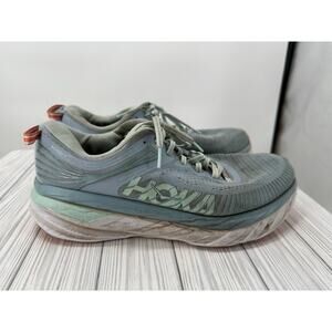 Hoka One One Bondi‎ 7 Blue Fog 1110531 BFBG Women's Size 11D Wide Running Shoes
